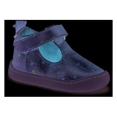 Easy Peasy MY DEBOO SALOME girls's Children's Shoes (High-top Trainers) in Gold