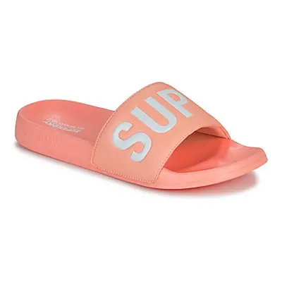 Superdry Sandales De Piscine Véganes Core women's Sliders in Pink