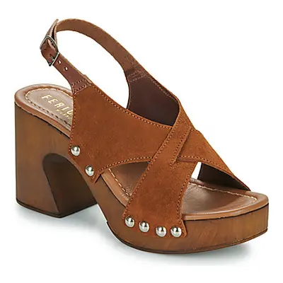 Fericelli PRISCILLA women's Sandals in Brown