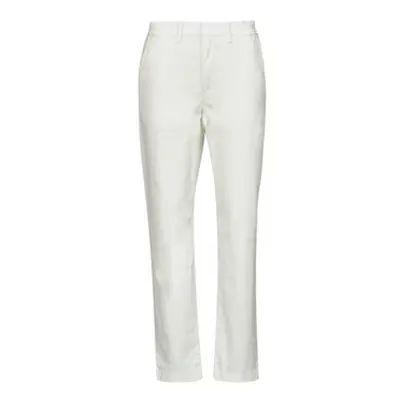 Levis ESSENTIAL CHINO women's Trousers in White