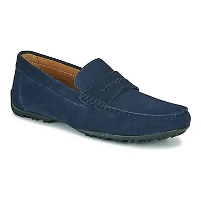 Geox U KOSMOPOLIS + GRIP men's Loafers / Casual Shoes in Blue