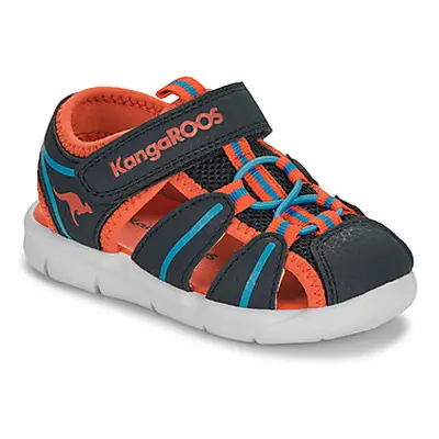 Kangaroos K-Grobi boys's Children's Sandals in Marine