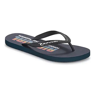 Rip Curl ICONS OPEN TOE BLOOM men's Flip flops / Sandals (Shoes) in Blue