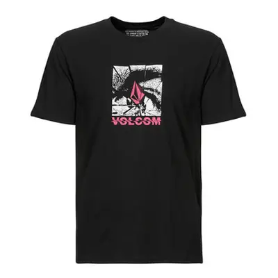 Volcom OCCULATOR BSC SST men's T shirt in Black