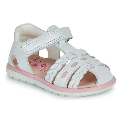 Pablosky 38900 girls's Children's Sandals in White