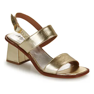 Myma 7410MY00-NOAHTE women's Sandals in Gold