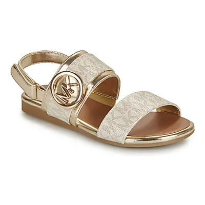 MICHAEL Michael Kors SYDNEY KENZIE 2 girls's Children's Sandals in Beige