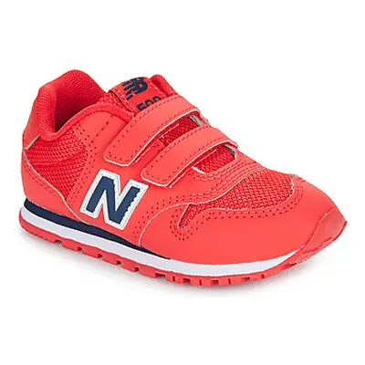 New Balance 500 girls's Children's Shoes (Trainers) in Red