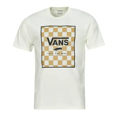 Vans CLASSIC PRINT BOX men's T shirt in White