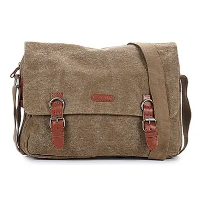 Katana GARRY men's Messenger bag in Brown