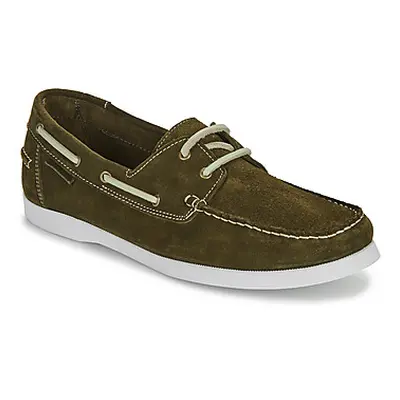 Carlington BORSI men's Boat Shoes in Kaki