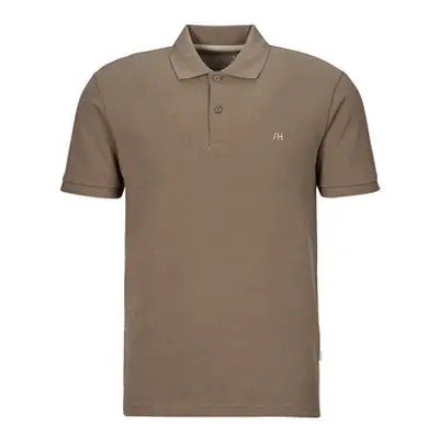 Selected SLHDANTE SS POLO men's Polo shirt in Brown