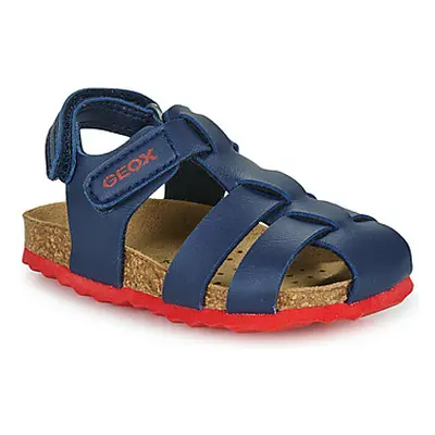 Geox B SANDAL CHALKI BOY boys's Children's Sandals in Marine