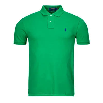 Polo Ralph Lauren POLO AJUSTE SLIM FIT EN COTON BASIC MESH men's Polo shirt in Green