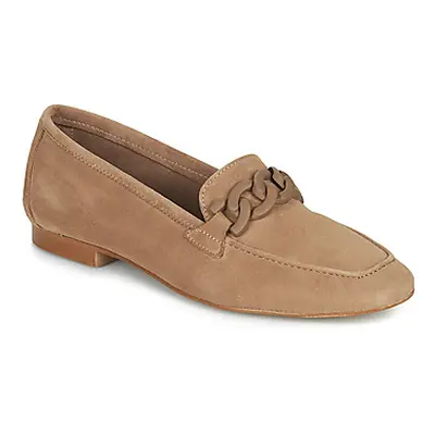 JB Martin VEILLE women's Loafers / Casual Shoes in Brown