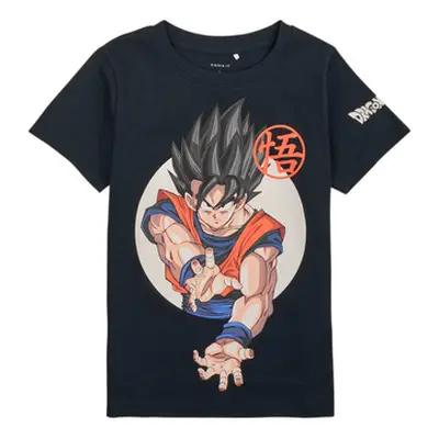 Name it NKMNIALLAN DRAGONBALL SS TOP VDE boys's Children's T shirt in Marine