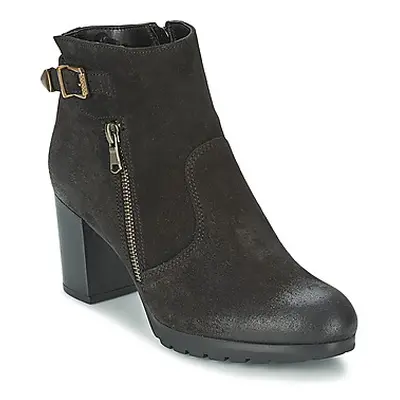 Samoa FINOLER women's Low Ankle Boots in Black