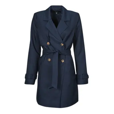 Vero Moda VMCELESTE women's Trench Coat in Marine