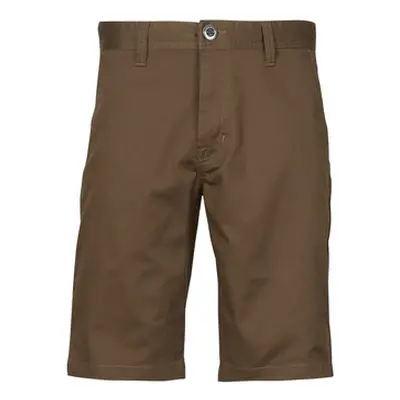 Volcom FRCKN MDN STRCH SHT 21 men's Shorts in Brown