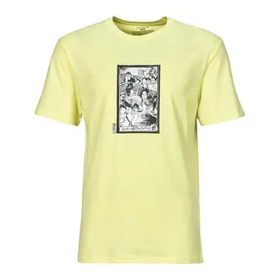 Volcom MADITI BSC SST men's T shirt in Yellow