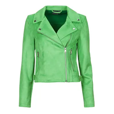 Vero Moda VMJOSE women's Leather jacket in Green