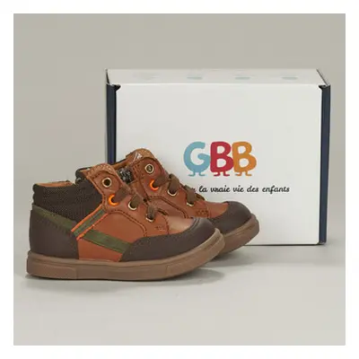 GBB GEORGUS boys's Children's Shoes (High-top Trainers) in Brown