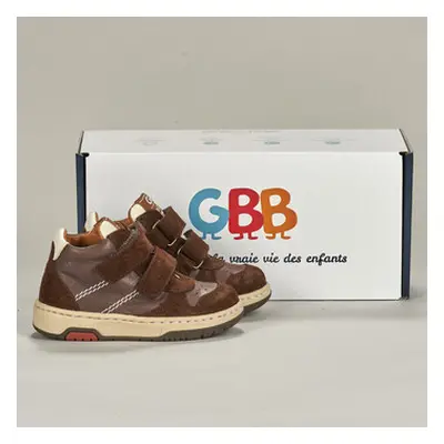 GBB VALERIAN boys's Children's Shoes (High-top Trainers) in Brown