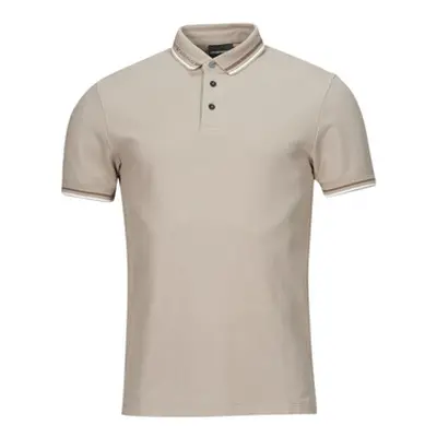 Emporio Armani POLO 3D1FM4 men's Polo shirt in Beige