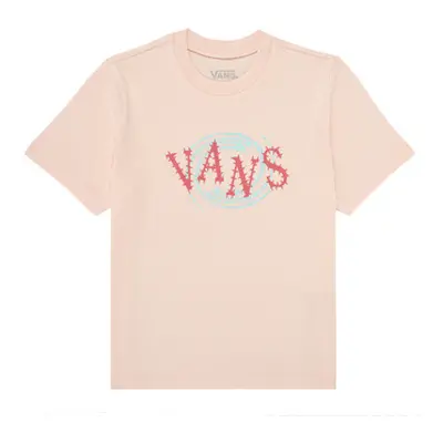 Vans INTO THE VOID BFF girls's Children's T shirt in Pink