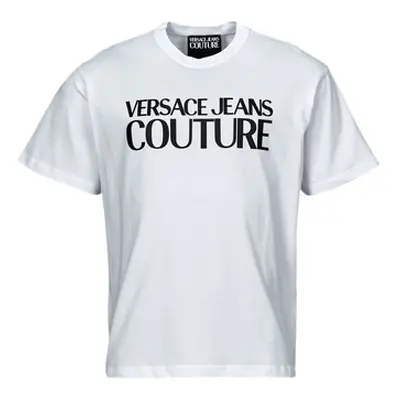 Versace Jeans Couture 76GAHG01 men's T shirt in White