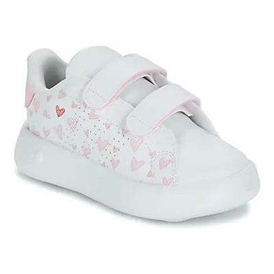 Adidas ADVANTAGE CF I girls's Children's Shoes (Trainers) in White