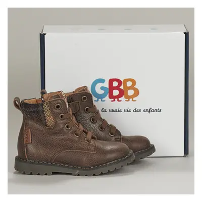 GBB TOBIAS boys's Children's Shoes (High-top Trainers) in Brown