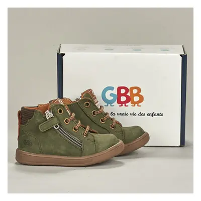 GBB AI152-25-B-ECH boys's Children's Shoes (High-top Trainers) in Green