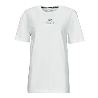 Lacoste TH1147 women's T shirt in White