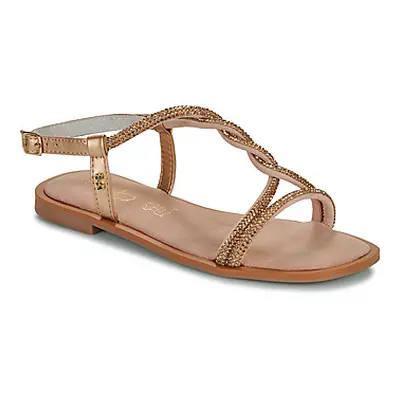 Les Petites Bombes ICA women's Sandals in Gold