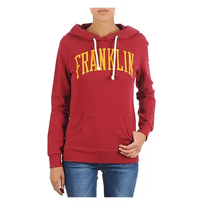 Franklin & Marshall TOWNSEND women's Sweatshirt in Red