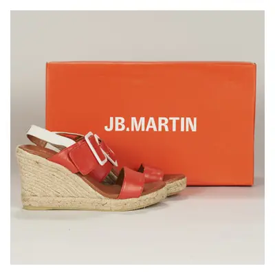 JB Martin 1IRINA women's Espadrilles / Casual Shoes in Orange