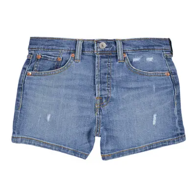 Levis 501 ORIGINAL SHORTS girls's Children's shorts in Blue