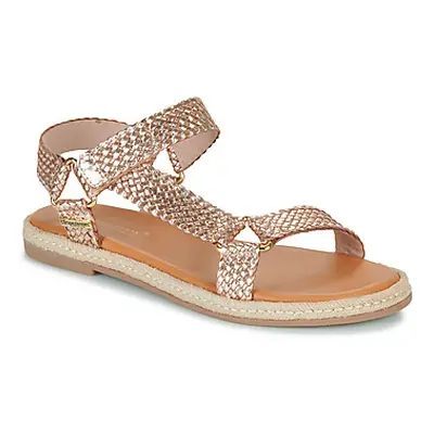 Les Tropéziennes par M Belarbi HIPSTO women's Sandals in Gold