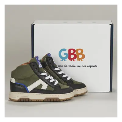 GBB AI376-15-C-ECH boys's Children's Shoes (High-top Trainers) in Green