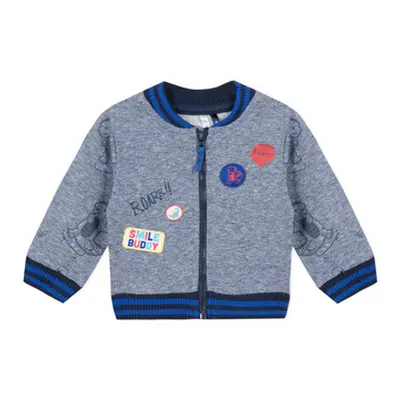 3 Pommes VALENTIN boys's Children's sweatshirt in Blue