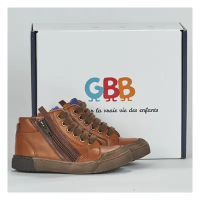 GBB AI352-14-C-ECH boys's Children's Shoes (High-top Trainers) in Brown