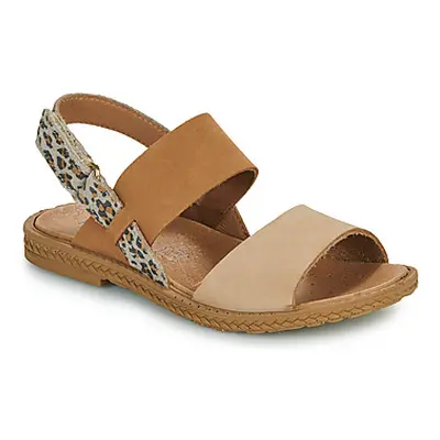 Primigi AMELIA girls's Children's Sandals in Brown