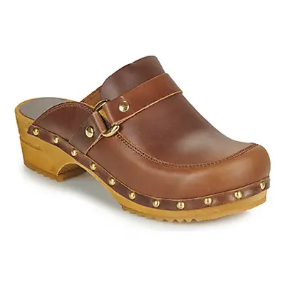 Sanita LILLEN OPEN women's Clogs (Shoes) in Brown