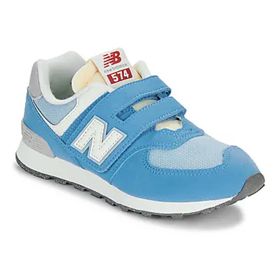 New Balance 574 girls's Children's Shoes (Trainers) in Blue