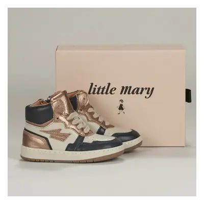 Little Mary CAMILLE boys's Children's Shoes (High-top Trainers) in Brown