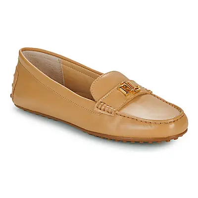 Lauren Ralph Lauren BARNSBURY-FLATS-DRIVER women's Loafers / Casual Shoes in Beige