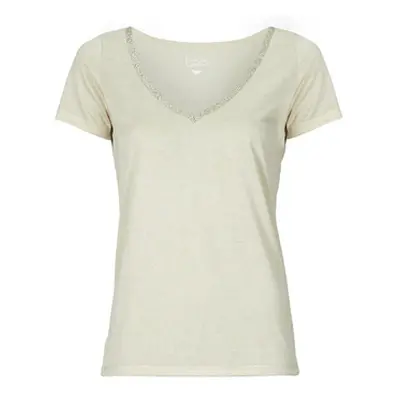 Les Petites Bombes ARIANA women's T shirt in Beige