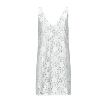 Desigual VEST_LACE women's Dress in White