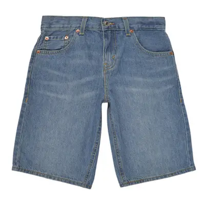 Levis SKY WITHOUT DESTRUCTION boys's Children's shorts in Blue